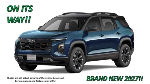Blue 2027 Chevrolet Equinox RS for sale in Clinton, MO