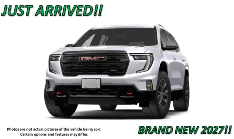 White 2027 GMC Acadia AT4 for sale in Clinton, MO