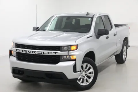 Silver 2021 Chevrolet Silverado 1500 Custom for sale in Clinton, MO