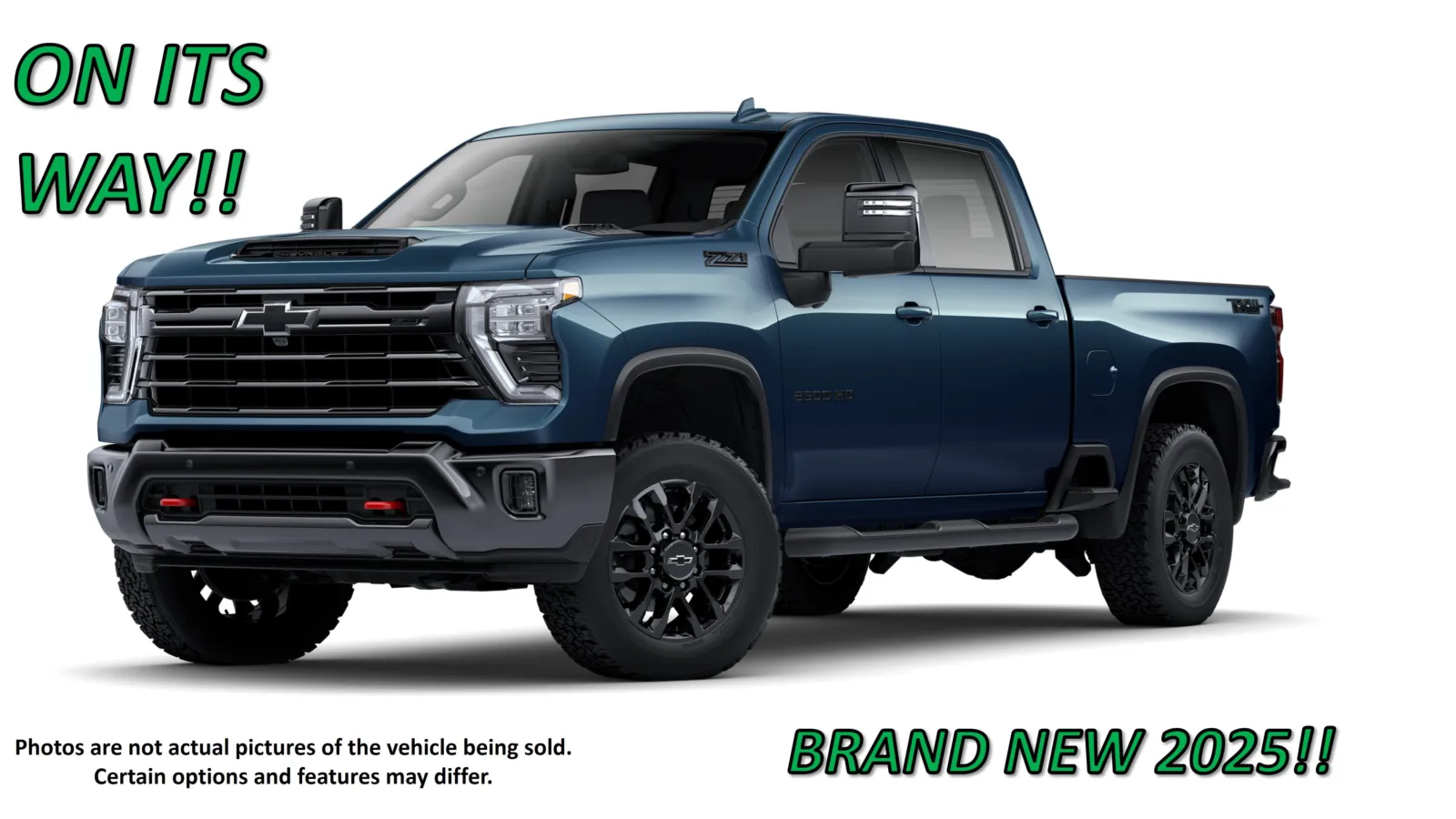 Blue 2025 Chevrolet Silverado 2500HD LTZ for sale in Clinton, MO