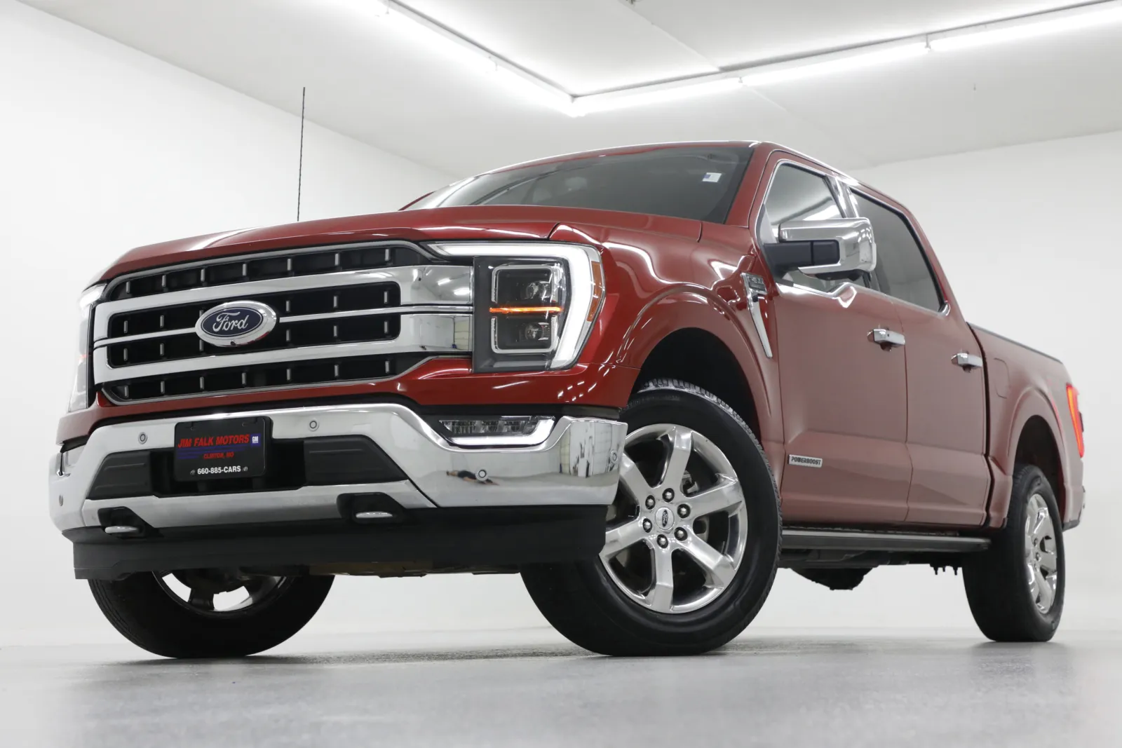 Red 2021 Ford F-150 Lariat for sale in Clinton, MO