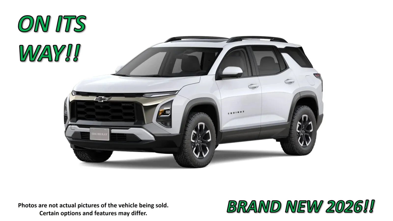 White 2026 Chevrolet Equinox AWD ACTIV for sale in Clinton, MO