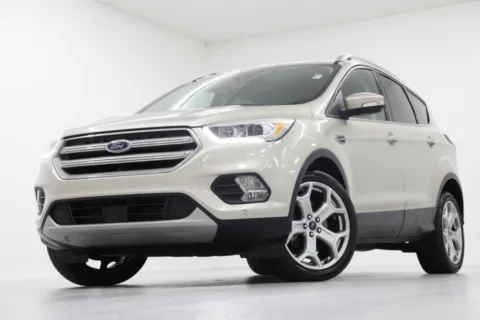 White 2018 Ford Escape Titanium for sale in Clinton, MO