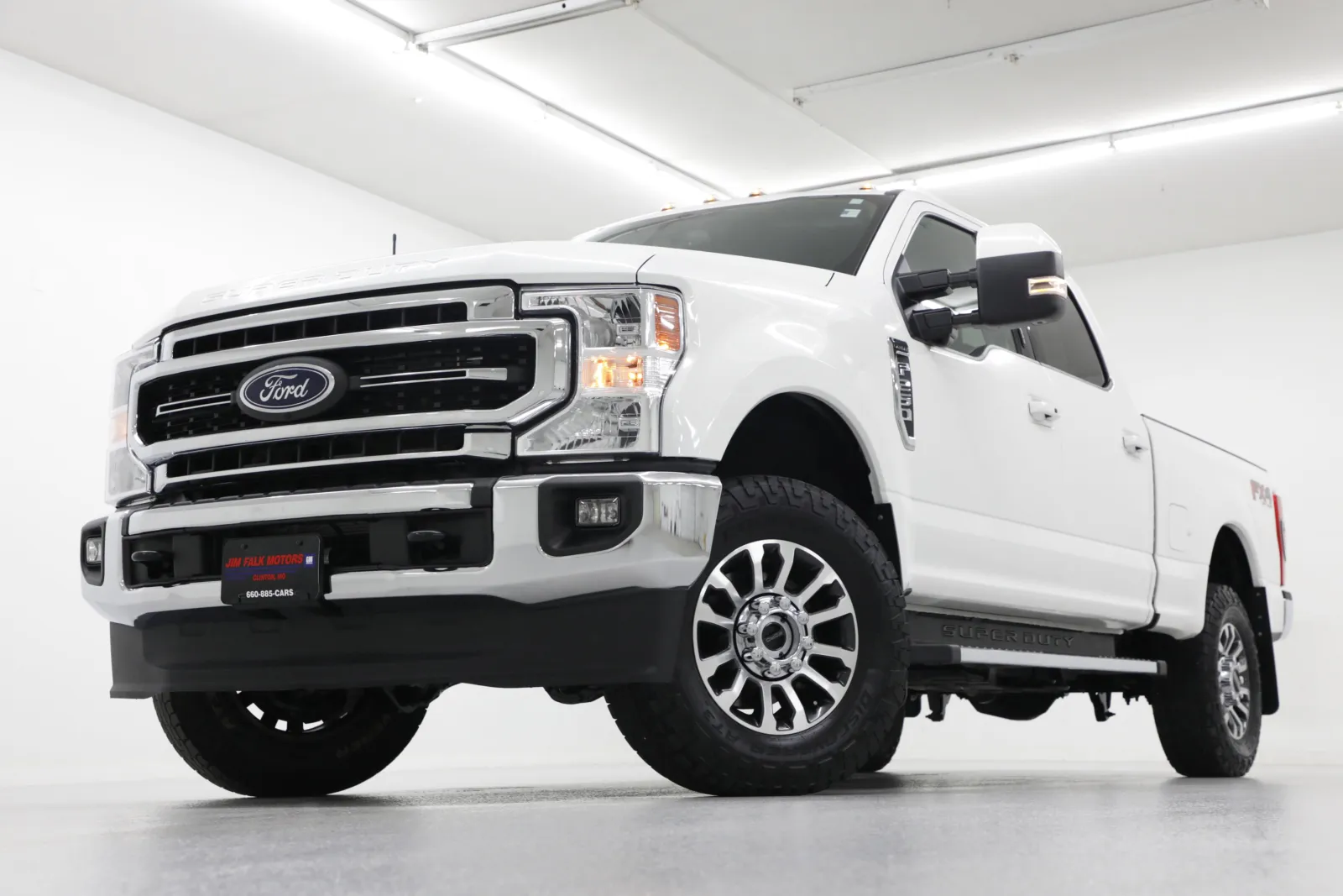 White 2021 Ford Super Duty F-250 SRW LARIAT for sale in Clinton, MO