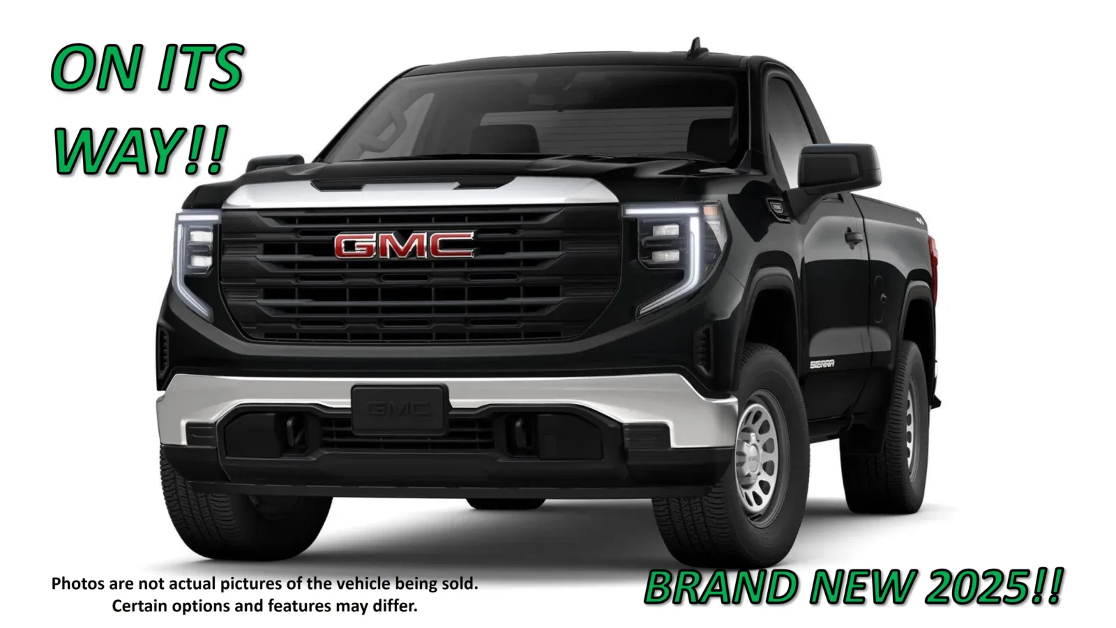 Black 2025 GMC Sierra 1500 Pro for sale in Clinton, MO