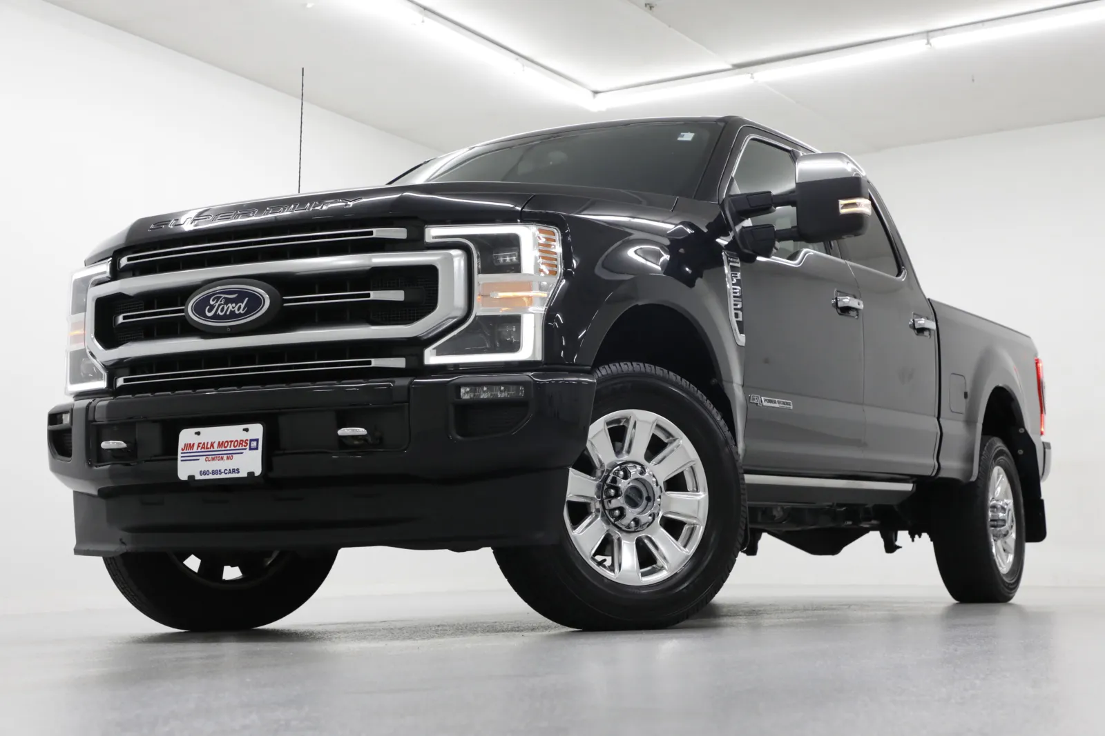 Black 2020 Ford Super Duty F-350 SRW Platinum for sale in Clinton, MO