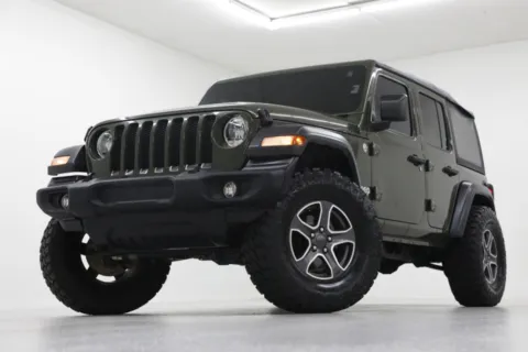 Green 2020 Jeep Wrangler Unlimited Sport S for sale in Clinton, MO