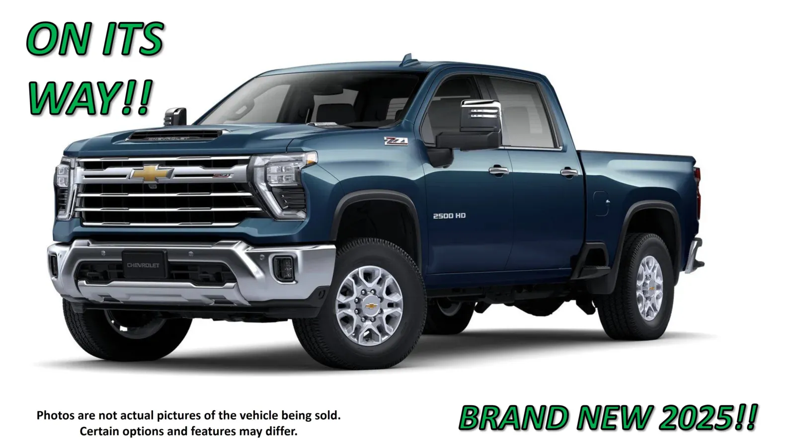 Blue 2025 Chevrolet Silverado 2500HD LTZ for sale in Clinton, MO