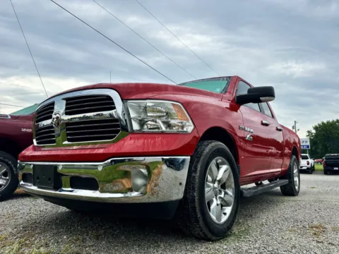 Red 2017 Ram 1500 Big Horn for sale in Clinton, MO