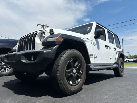 White 2020 Jeep Wrangler Unlimited Sport S for sale in Clinton, MO