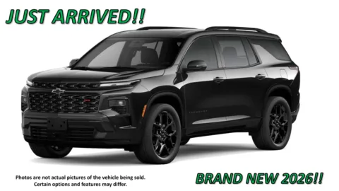 Black 2026 Chevrolet Traverse AWD RS for sale in Clinton, MO
