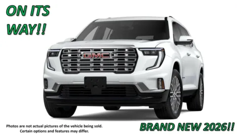 White 2026 GMC Acadia AWD Denali for sale in Clinton, MO