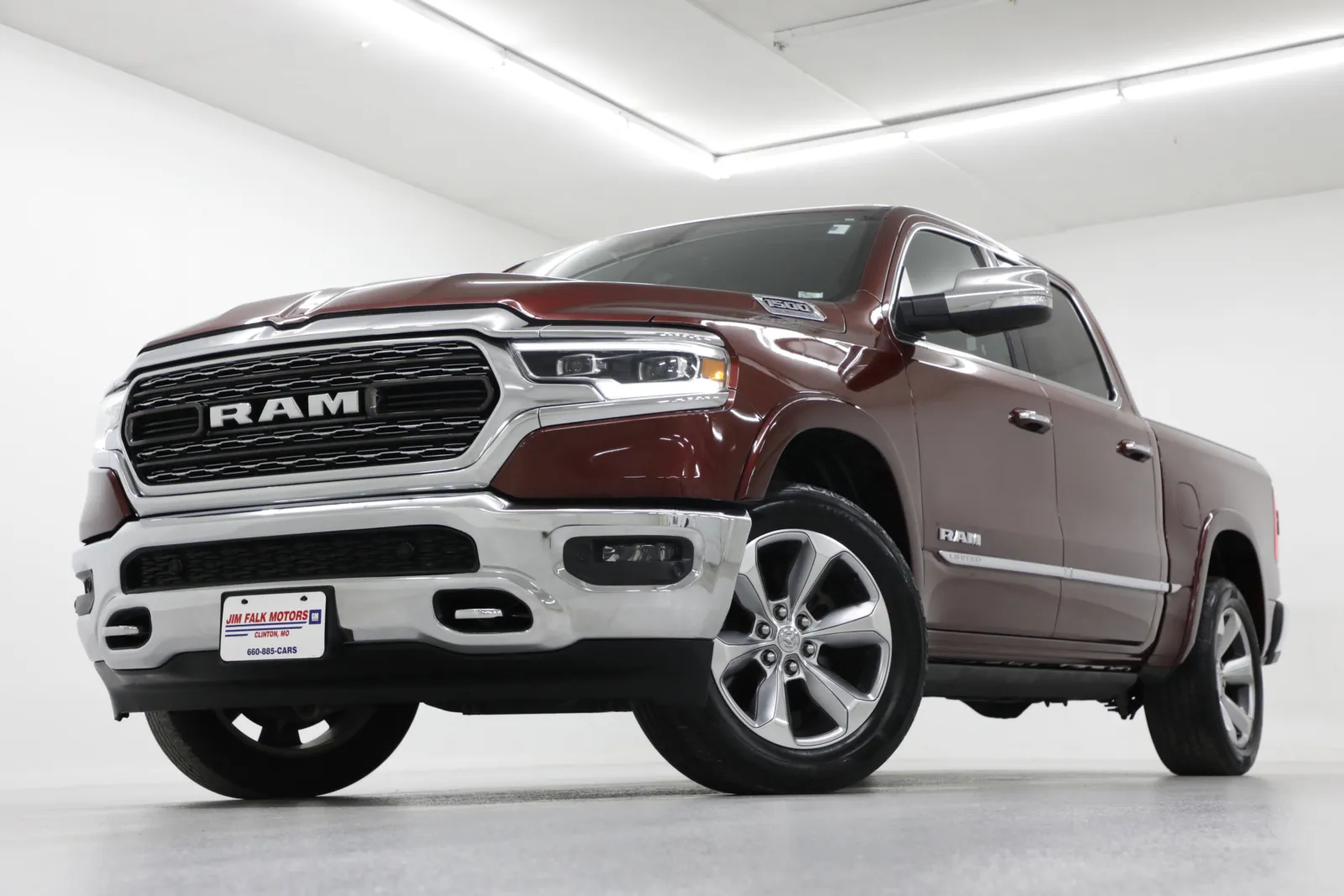 Red 2021 Ram 1500 Limited for sale in Clinton, MO