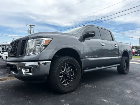 Gray 2019 Nissan Titan Platinum Reserve for sale in Clinton, MO