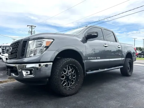 Gray 2019 Nissan Titan Platinum Reserve for sale in Clinton, MO