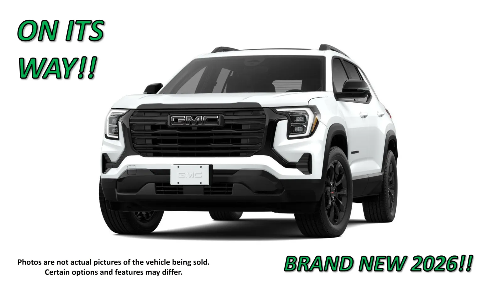 White 2026 GMC Terrain AWD Elevation for sale in Clinton, MO