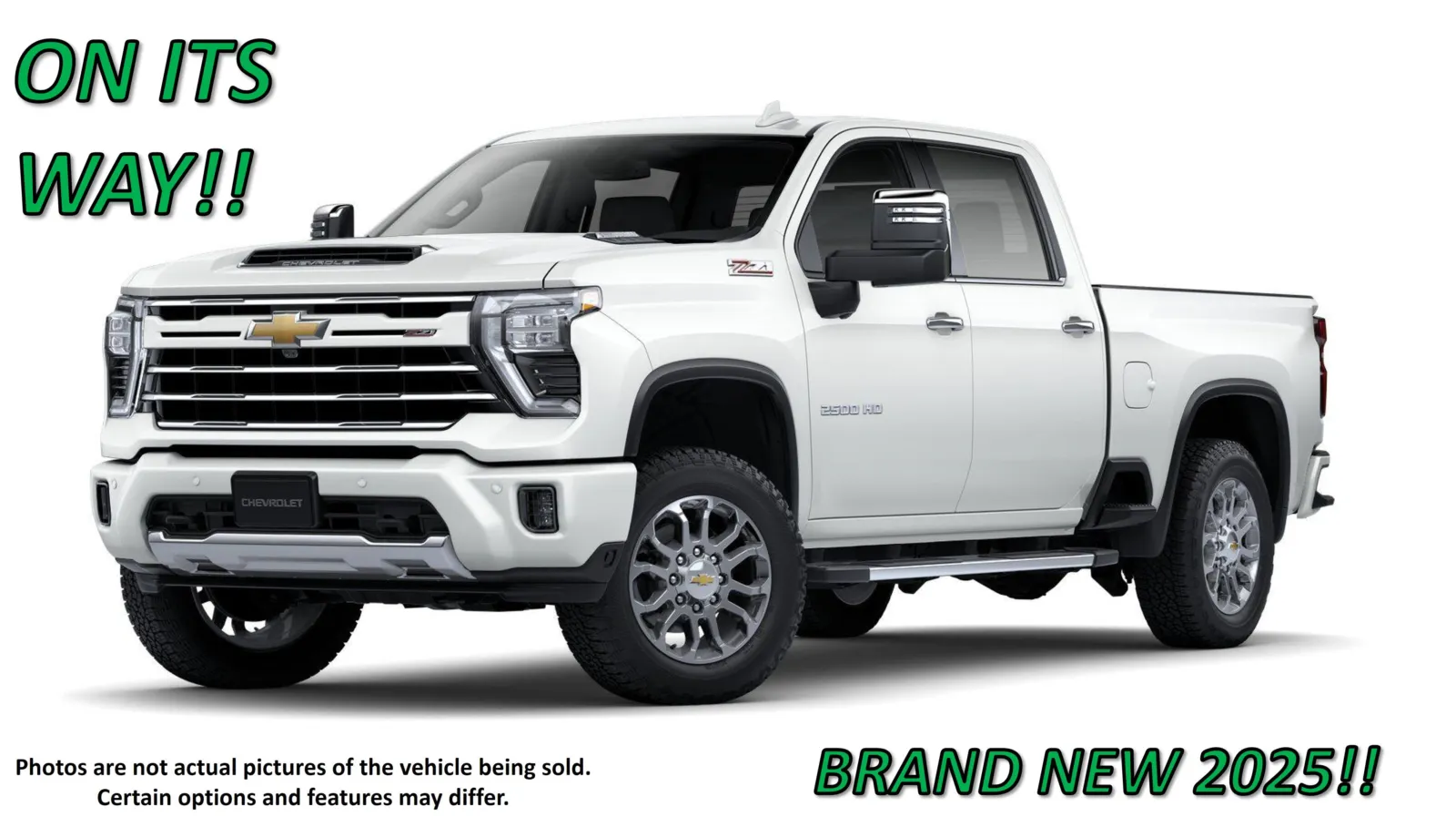 White 2025 Chevrolet Silverado 2500HD LTZ for sale in Clinton, MO