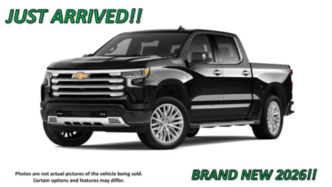 Black 2026 Chevrolet Silverado 1500 High Country for sale in Clinton, MO