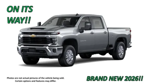 Gray 2026 Chevrolet Silverado 3500HD LT for sale in Clinton, MO