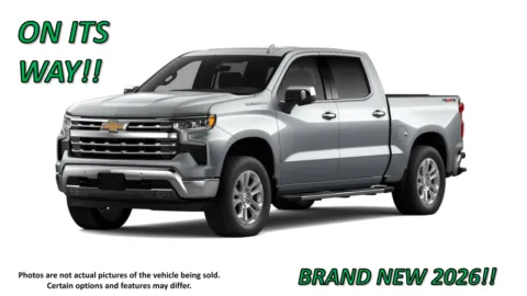 Gray 2026 Chevrolet Silverado 1500 LTZ for sale in Clinton, MO