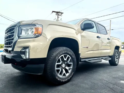 Beige 2021 GMC Canyon 4WD AT4 for sale in Clinton, MO