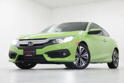 Green 2018 Honda Civic Coupe EX-T for sale in Clinton, MO