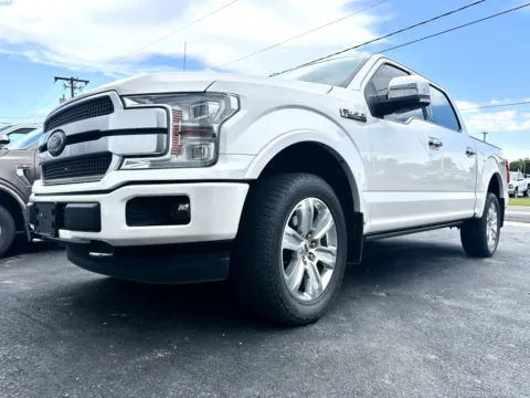 White 2019 Ford F-150 Platinum for sale in Clinton, MO