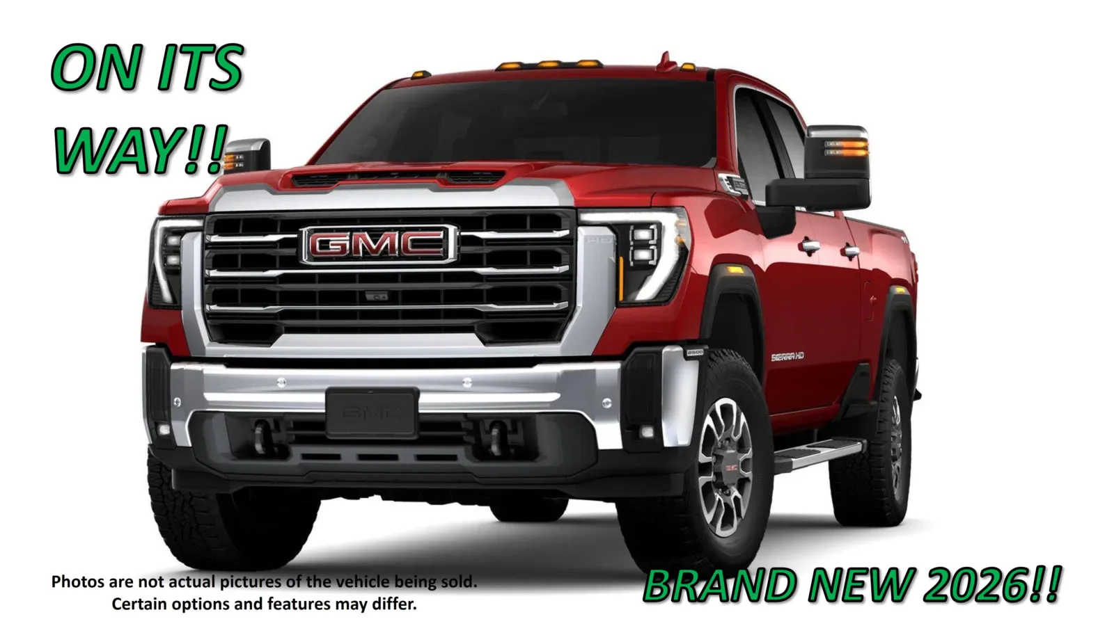 Red 2026 GMC Sierra 2500HD SLT for sale in Clinton, MO
