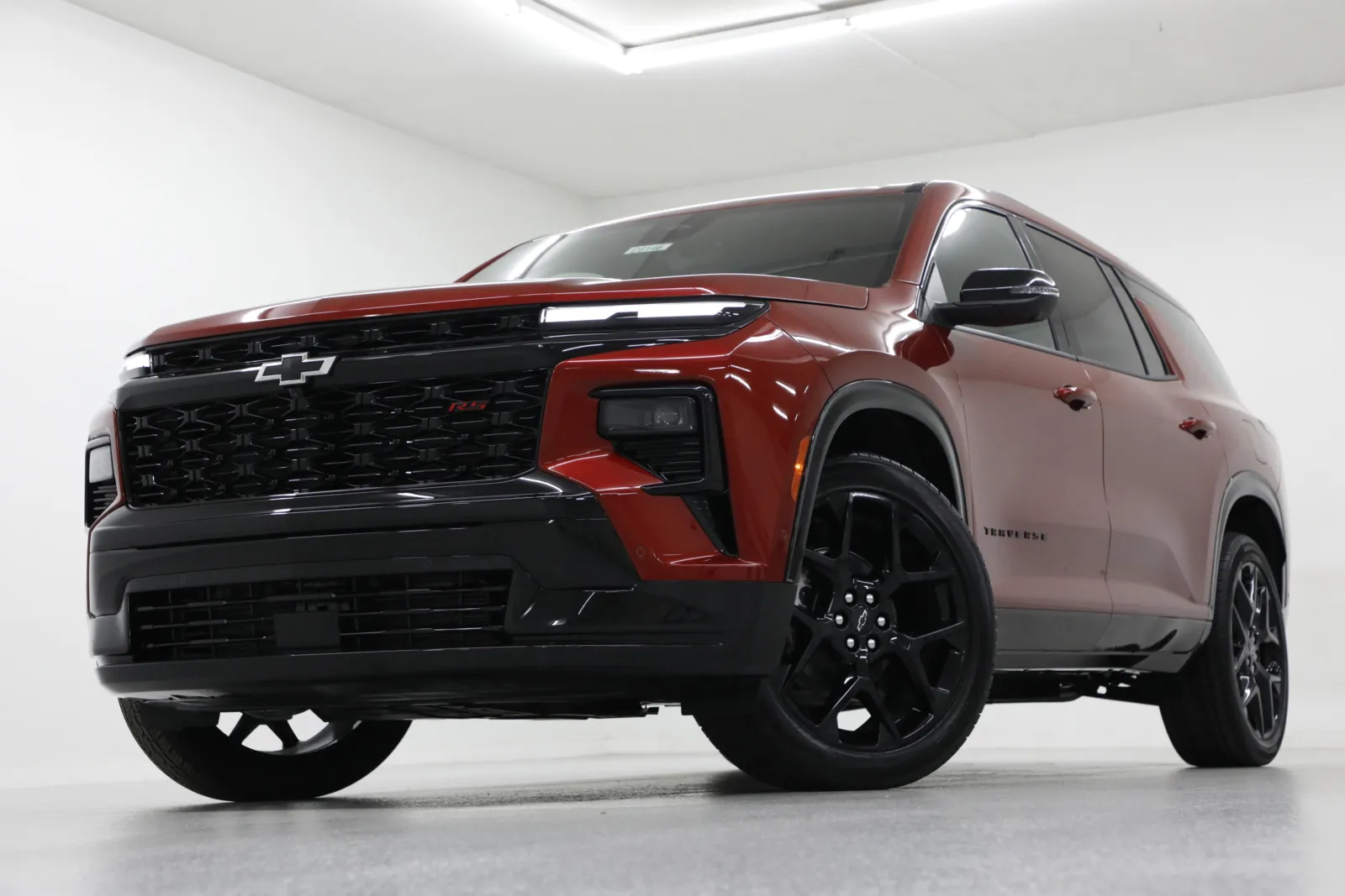 Red 2026 Chevrolet Traverse AWD RS for sale in Clinton, MO