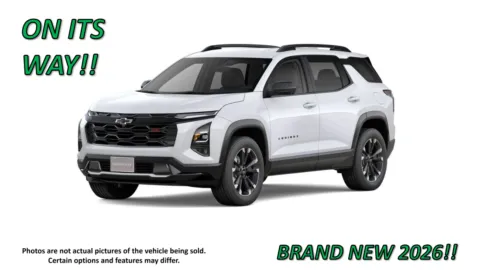 White 2026 Chevrolet Equinox AWD RS for sale in Clinton, MO