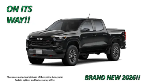 Black 2026 Chevrolet Colorado 4WD Z71 for sale in Clinton, MO