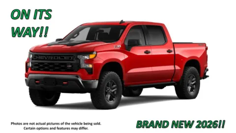 Red 2026 Chevrolet Silverado 1500 Custom Trail Boss for sale in Clinton, MO