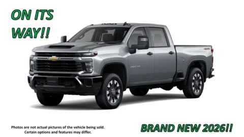 Gray 2026 Chevrolet Silverado 2500HD Custom for sale in Clinton, MO