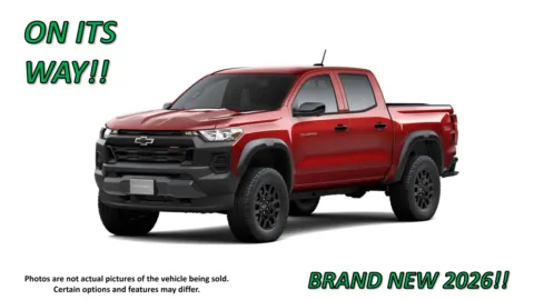 Red 2026 Chevrolet Colorado 4WD Trail Boss for sale in Clinton, MO