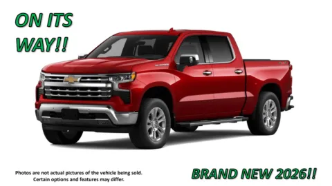 Red 2026 Chevrolet Silverado 1500 LTZ for sale in Clinton, MO