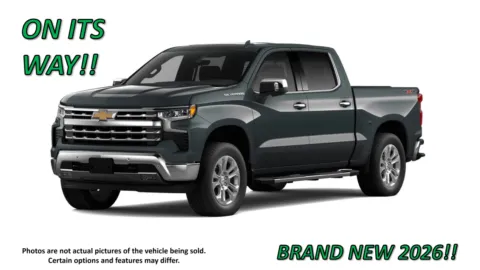 Gray 2026 Chevrolet Silverado 1500 LTZ for sale in Clinton, MO