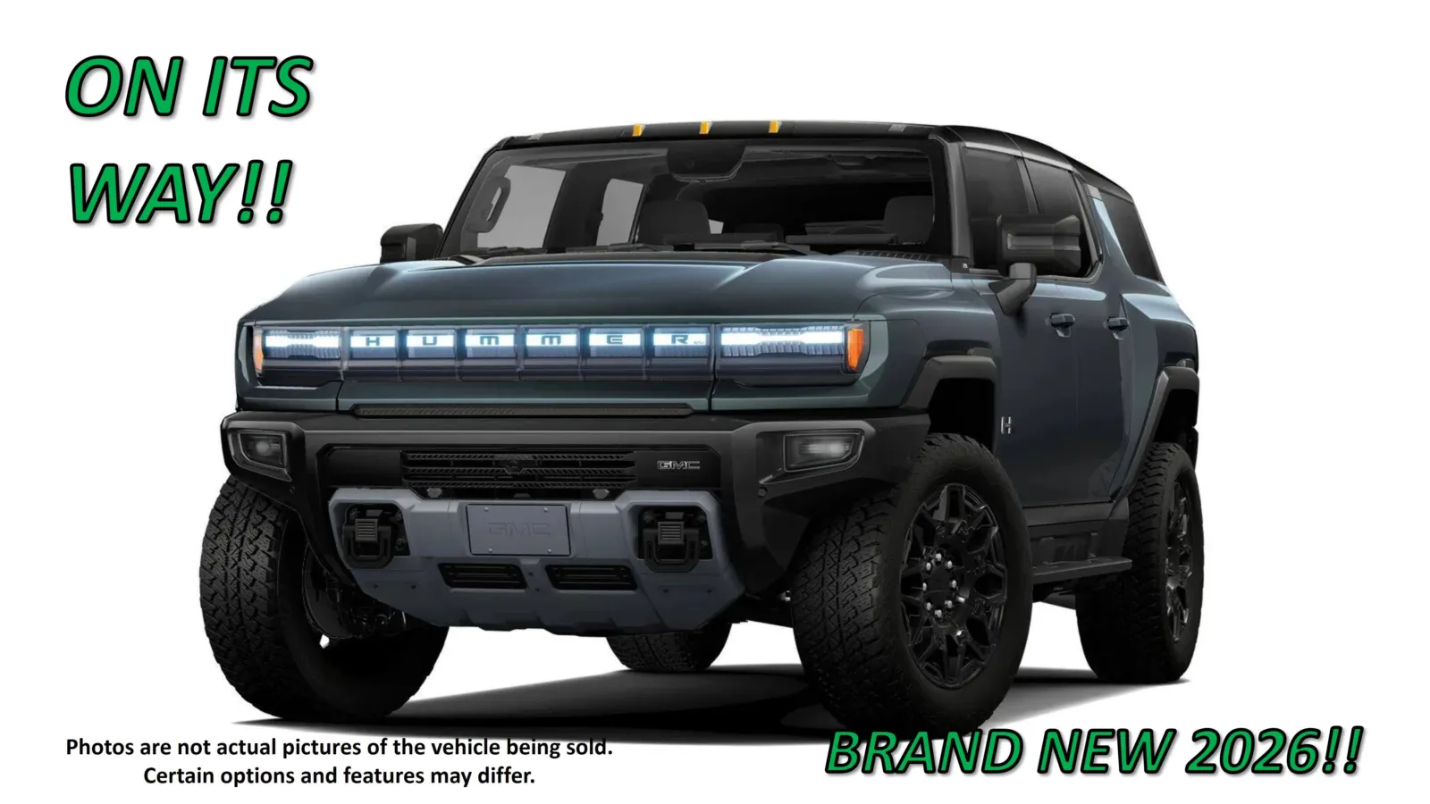 Gray 2026 GMC HUMMER EV SUV 2X for sale in Clinton, MO