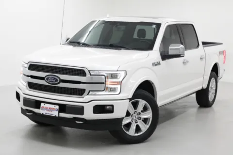 White 2019 Ford F-150 Platinum for sale in Clinton, MO