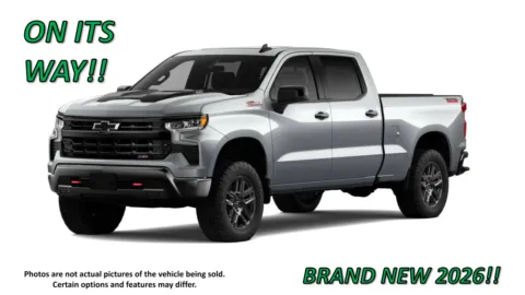 Gray 2026 Chevrolet Silverado 1500 LT Trail Boss for sale in Clinton, MO