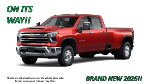 Red 2026 Chevrolet Silverado 3500HD LTZ for sale in Clinton, MO
