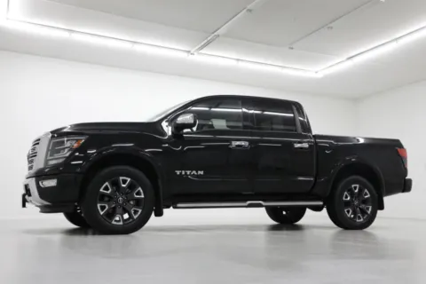 Photos of 2023 Nissan Titan Platinum Reserve for sale in Clinton, MO at Jim Falk Motors