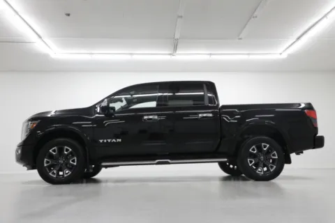 Another view of 2023 Nissan Titan Platinum Reserve for sale in Clinton, MO at Jim Falk Motors
