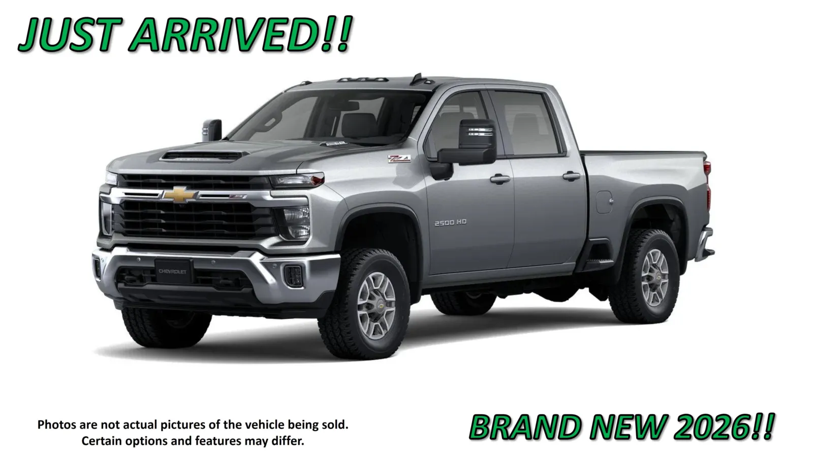 Gray 2026 Chevrolet Silverado 2500HD LT for sale in Clinton, MO