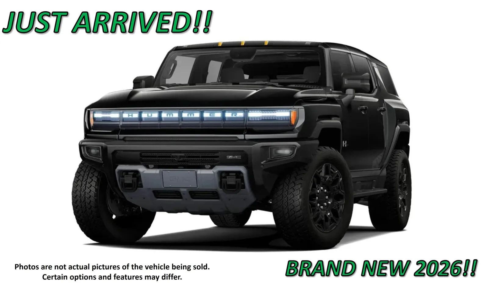 Black 2026 GMC HUMMER EV SUV 2X for sale in Clinton, MO