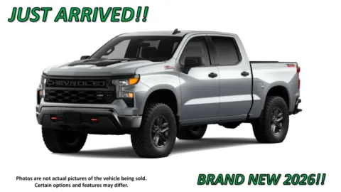 Gray 2026 Chevrolet Silverado 1500 Custom Trail Boss for sale in Clinton, MO