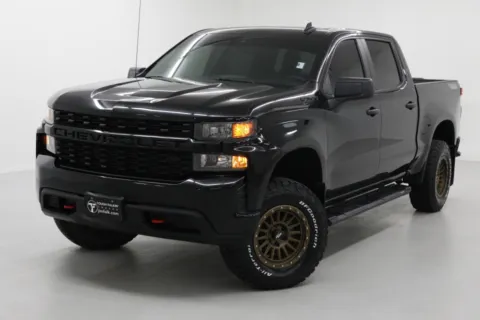 Black 2021 Chevrolet Silverado 1500 Custom Trail Boss for sale in Clinton, MO