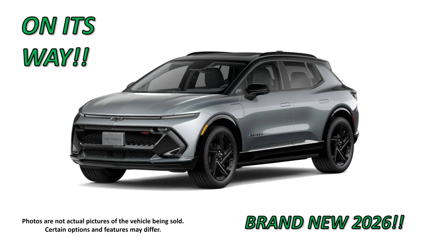 Gray 2026 Chevrolet Equinox EV RS for sale in Clinton, MO