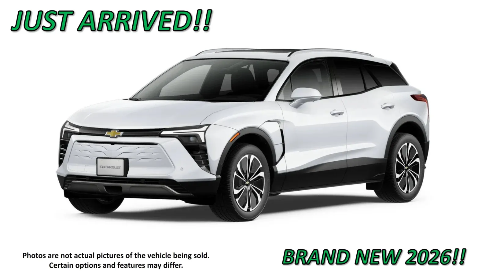 White 2026 Chevrolet Blazer EV FWD LT for sale in Clinton, MO