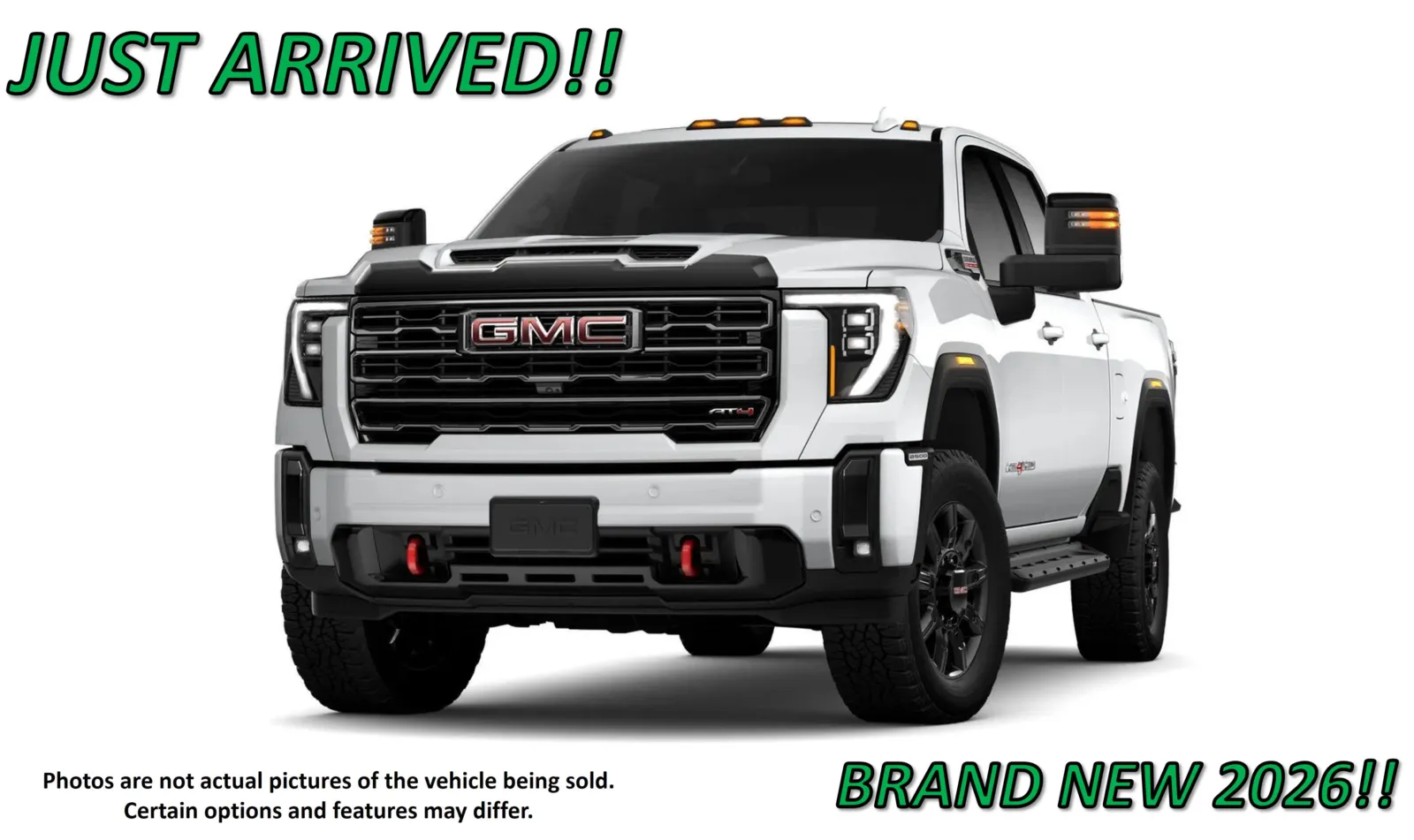 White 2026 GMC Sierra 2500HD AT4 for sale in Clinton, MO