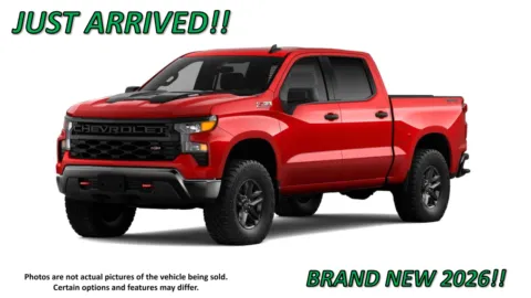 Red 2026 Chevrolet Silverado 1500 Custom Trail Boss for sale in Clinton, MO